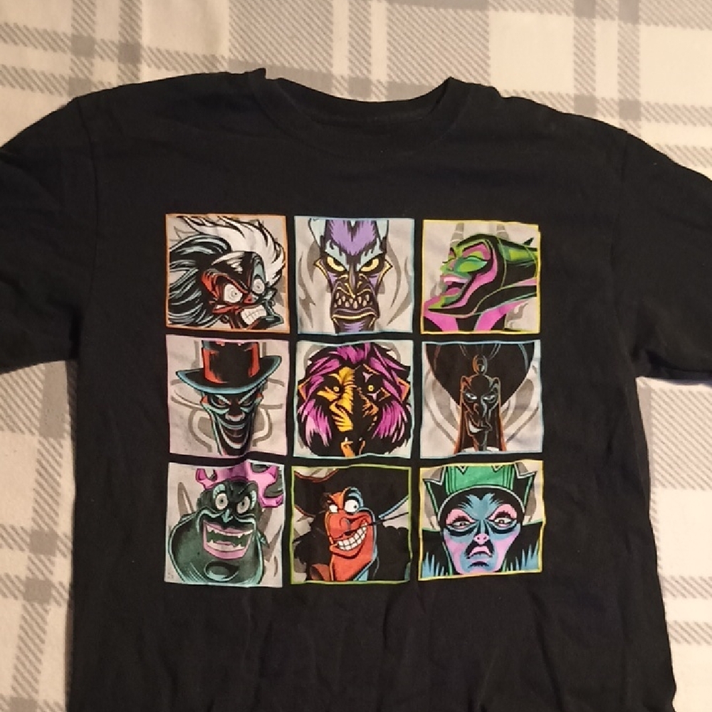 Disney Black Villains Graphic Tee